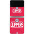 NBA Los Angeles Clippers Distressed Red Galaxy Z Flip4 5G Skin